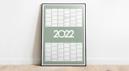 print selv kalender